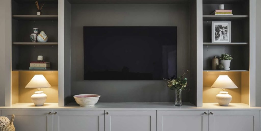 Made to measure media walls.